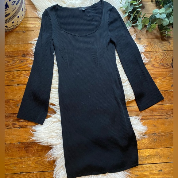 J. Crew Ribbed square neck sweater dress - Picture 10 of 10